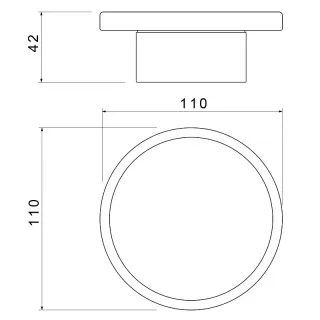 Мыльница Timo Saona 13221/16 белый матовый